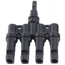 Σύνδεσμος 4 Θηλυκά και 1 Αρσενικό για Αγωγούς 4-6mm² Φωτοβολταϊκών 1500V DC